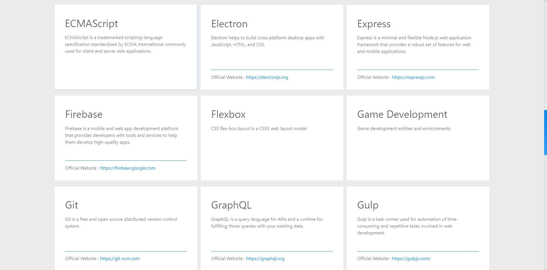 Course Catalogue
