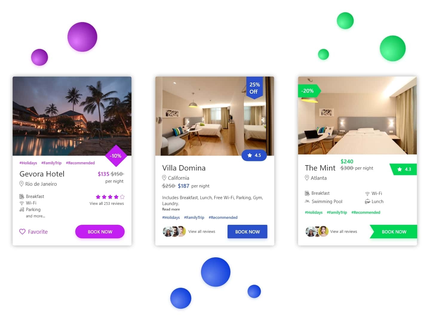 Hotel Cards