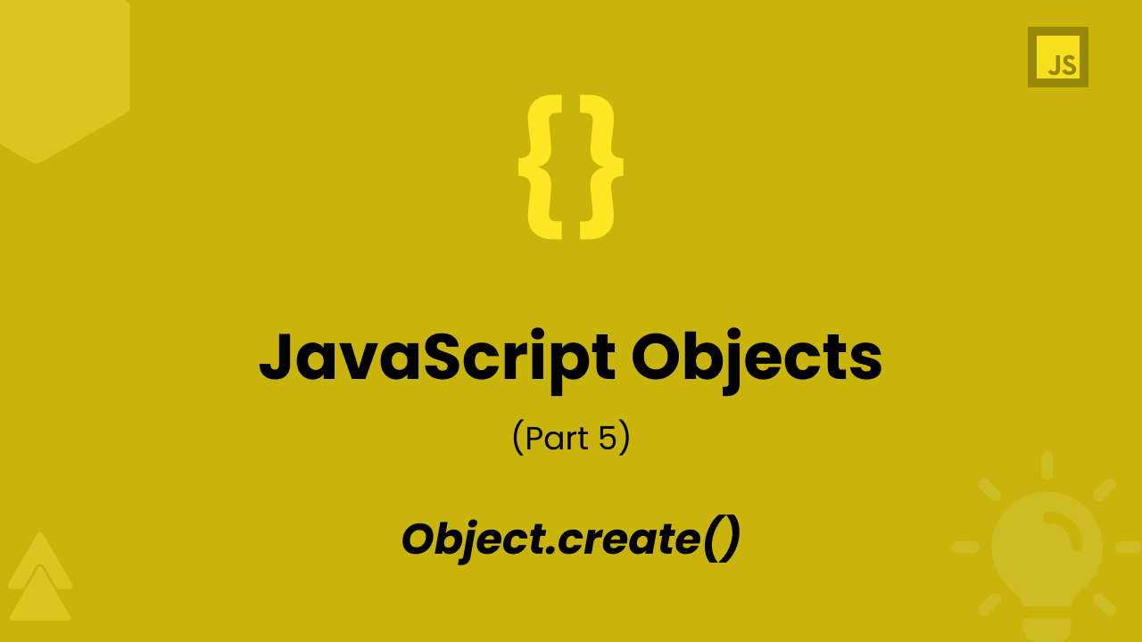 Understanding JavaScript Objects (Part 5) Banner